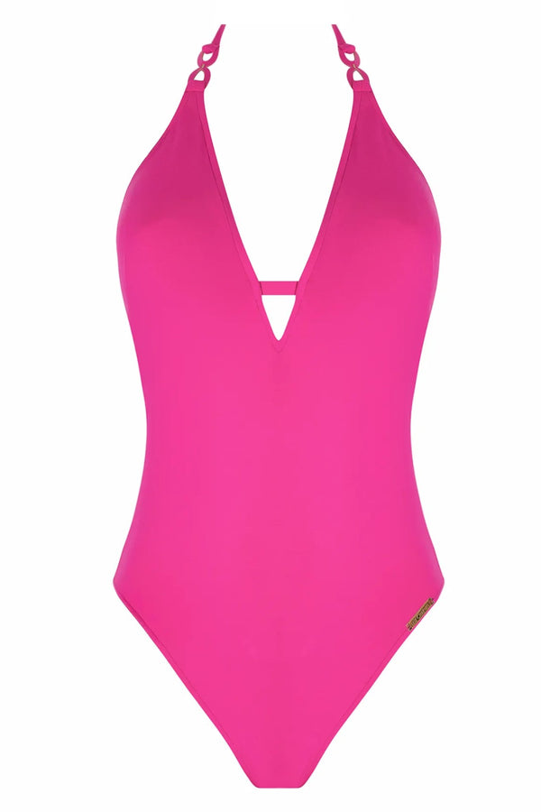 Lise Charmel 71B Grace Infinie Plunging Back Swimsuit
